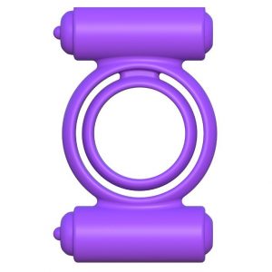 FANTASY C-RINGZ SILICONE DOBLE VIBRADOR DELIGHT