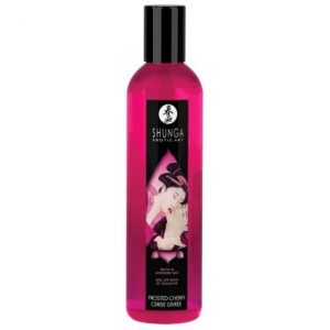 SHUNGA GEL DE DUCHA Y BAÑO CEREZA