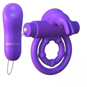 FANTASY C-RINGZ ANILLO VIBRADOR CONTROL REMOTO MORADO
