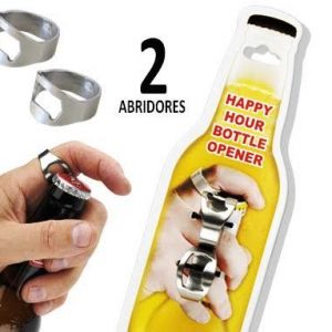 DOS ANILLOS ABRIDOR DE BOTELLA HAPPY HOUR