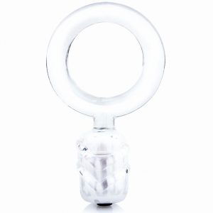 ANILLO VIBRACIÓN TRANSPARENTE SCREAMING O DONGLE