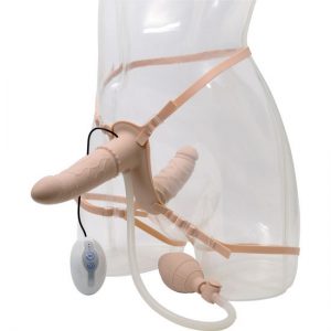 SEVENCREATIONS ARNÉS DOBLE PENE CON VIBRACION