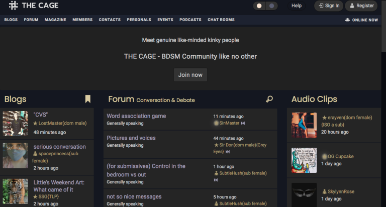 Read more about the article La jaula: la comunidad BDSM interactiva